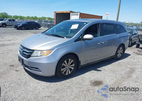 2016 Honda Odyssey Ex-L z USA, uszkodzony, nr VIN 5FNRL5H6XGB079256